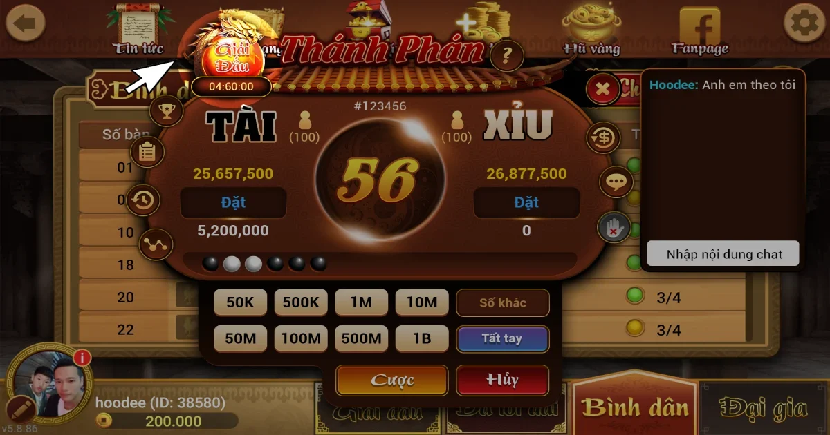 Hướng dẫn chơi tài xỉu online hiệu quả dành cho người mới 4 Tìm hiểu về luật chơi tài xỉu online