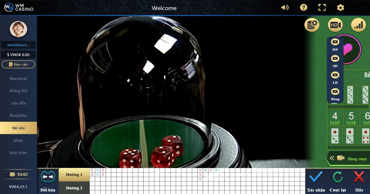 Chiến thuật đánh tài xỉu