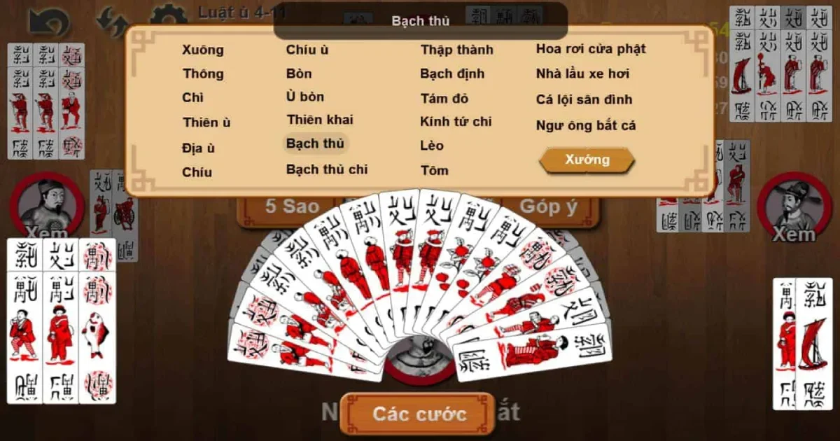 Game bài chắn là gì? Luật chơi game bài chắn trong cá cược 2 Game bài chắn là gì?