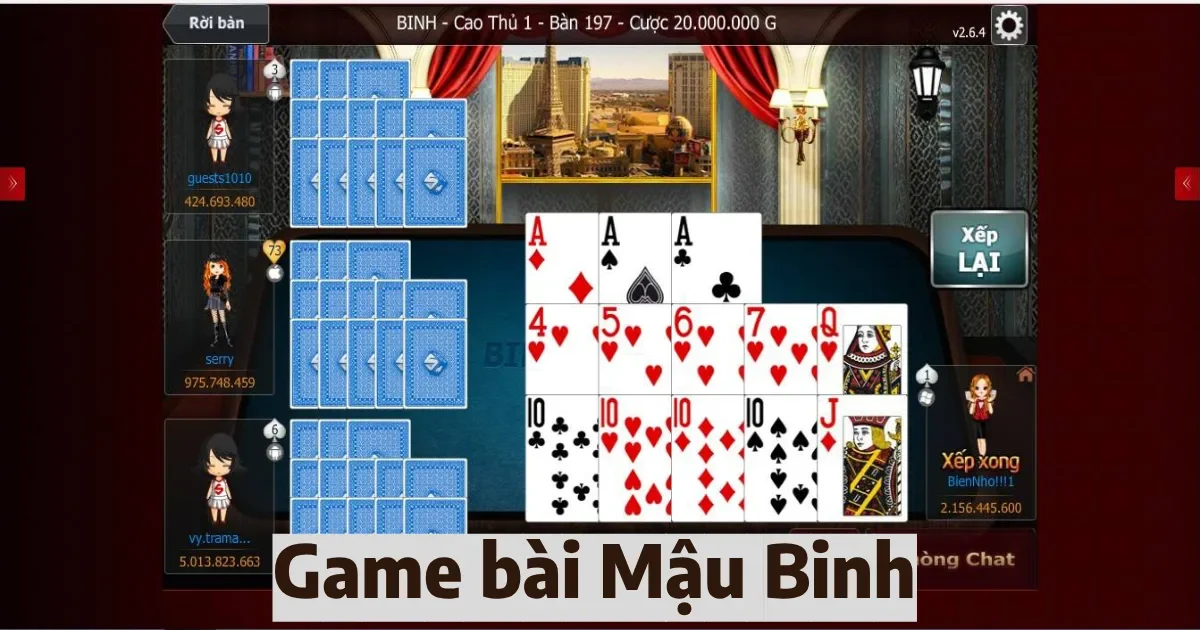 game bai mau binh 4