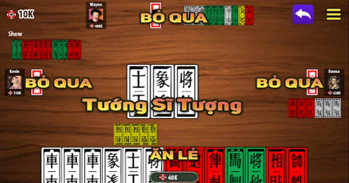 Luật chơi game bài tứ sắc