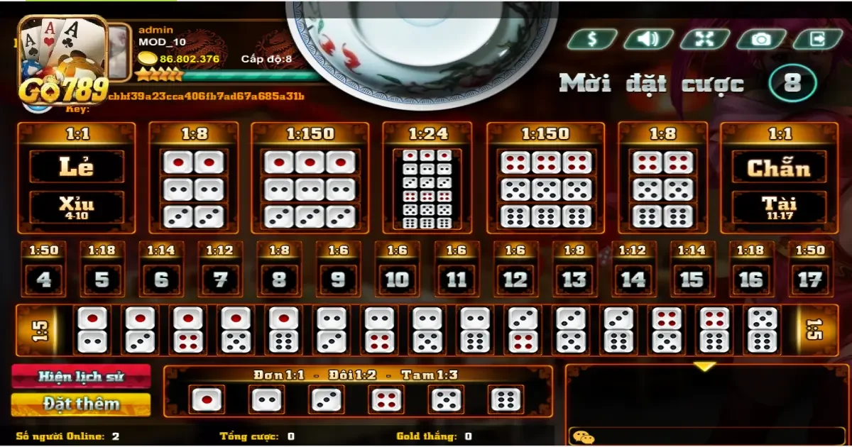 Giới thiệu về game Tài xỉu & Chiến lược thắng trong Tài xỉu 2 Giới thiệu về Game Tài xỉu