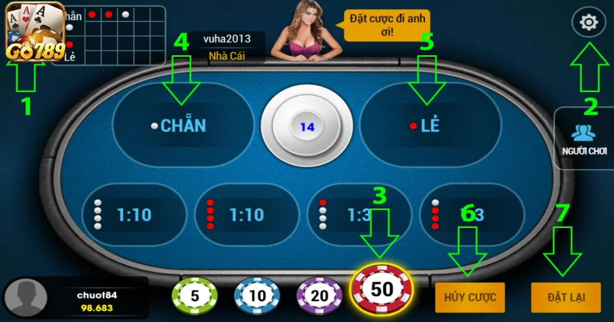 Luật chơi xóc đĩa cơ bản