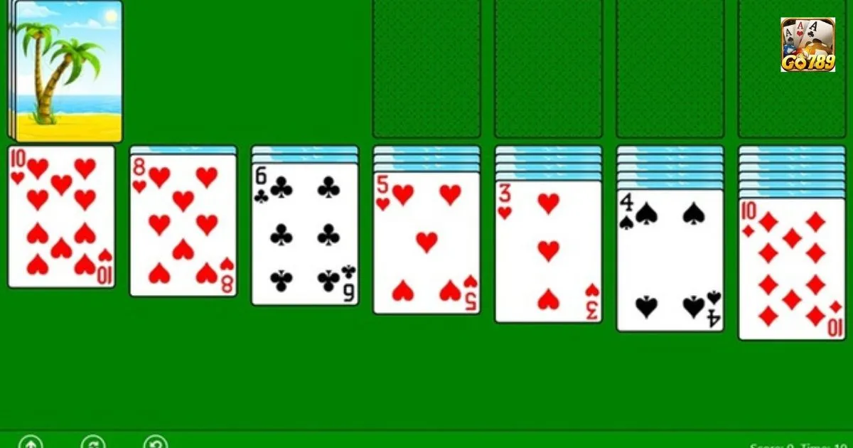 Game bài solitaire Go789: Cách chơi Game bài solitaire Go789 3 Cách chơi Game bài solitaire Go789