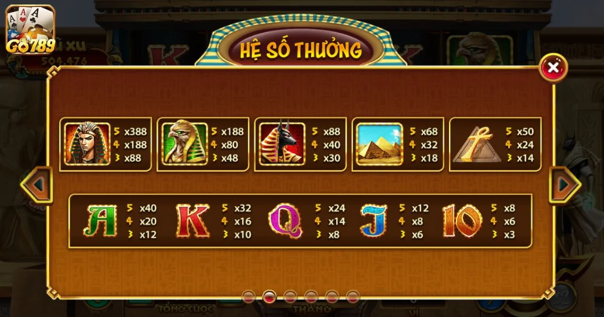Bí Mật Cleopatra Go789- Khám Phá Trò Chơi Slot Ai Cập Ly Kỳ 4 Cách Chơi Bí Mật Cleopatra Go789