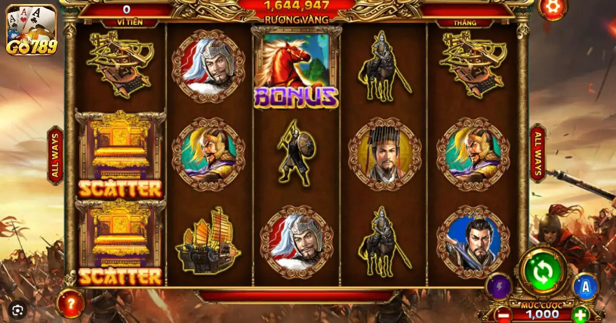 Tam Quốc Tranh Hùng Go789 – Cuộc Chiến Đầy Kịch Tính 2024 3 Cách Chơi Cá Cược Tam Quốc Tranh Hùng Go789